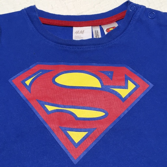 6-9m (5/$20) Superman Tee by H&M - Picture 6 of 15
